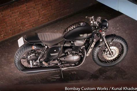 Jawa Blak Cafe Racer Custom Unveiled Based On Forty Two Rushlane