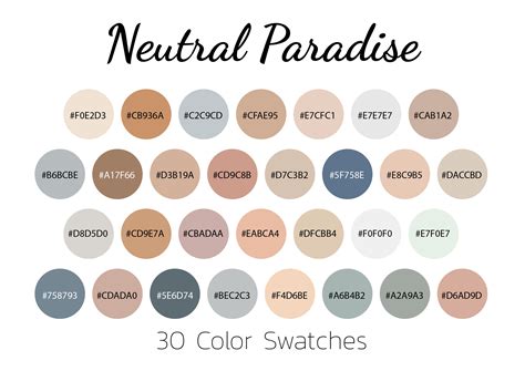 Neutral Color Palette