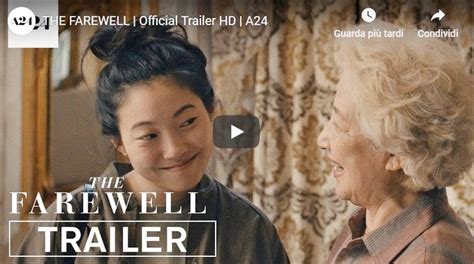 The Farewell Una Bugia Buona Trailer Italiano Del Film Con Awkwafina