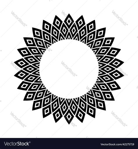 Circle pattern Royalty Free Vector Image - VectorStock