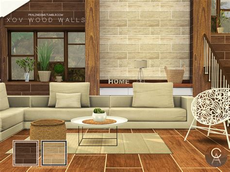 Sims 4 Wood Walls