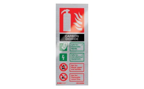 Brushed Aluminium Co2 Extinguisher Id 200mm X 80mm £1095 Trade