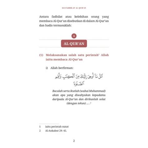 133 Hadis Fadhilat Surah Ayat And Membaca Al Quran