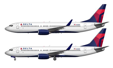 Delta Airlines New Livery