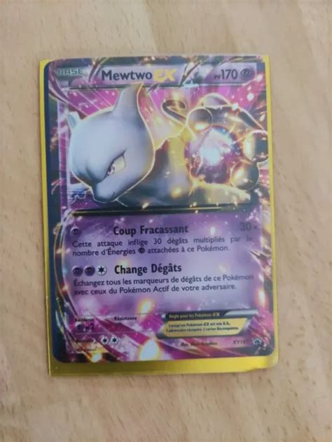 CARTE POKÉMON MEWTWO EX XY107 Promo Bloc XY CORÉEN NM EUR 5 01