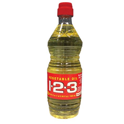 24 Pieces 123 Vegetable Oil 169 Oz 500 Ml Cholesterol Free Food And Beverage At