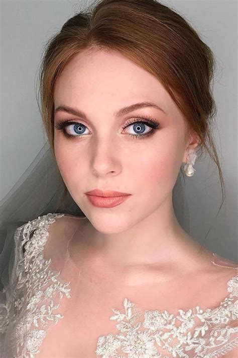 Soft Romantic Bridal Makeup In 2020 Bridal Makeup Natural Wedding Makeup For Blue Eyes