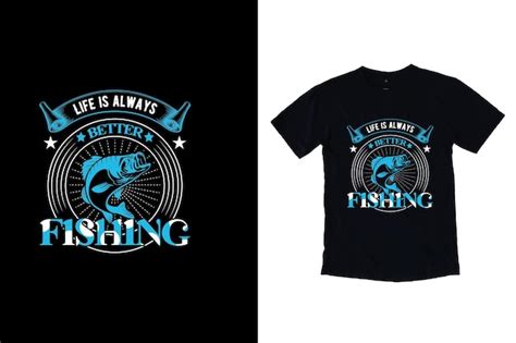 Premium Vector Fishing T Shirt Design Vector