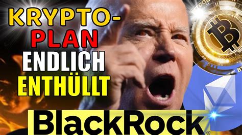 Achtugng Bei Bitcoin Ist Etwas Im Busch Blackrocks Plan Youtube