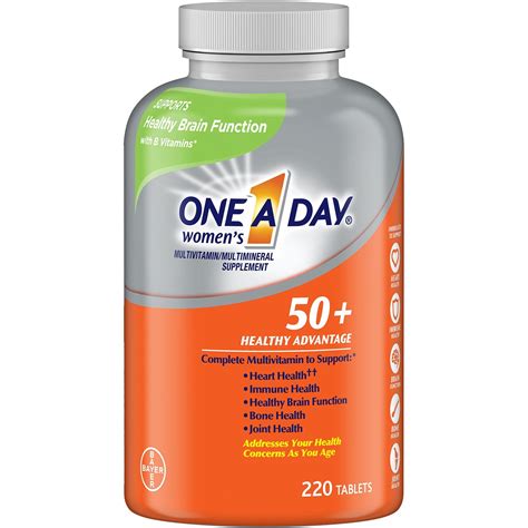 One A Day Women's 50+ Multivitamin (300 Tablets) - Walmart.com ...