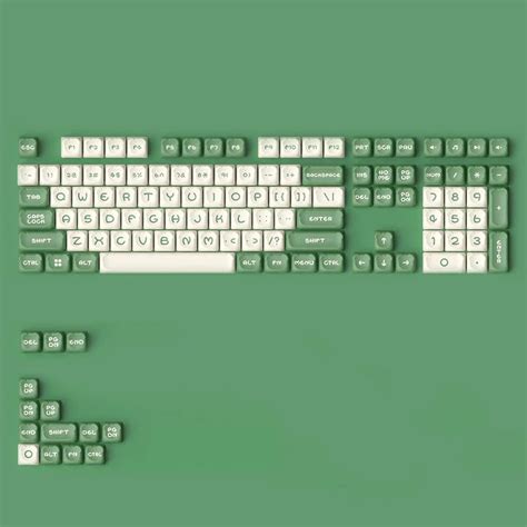 Akko Oem Profile Bear Theme Keycap Set For Mechanical Keyboard Pbt