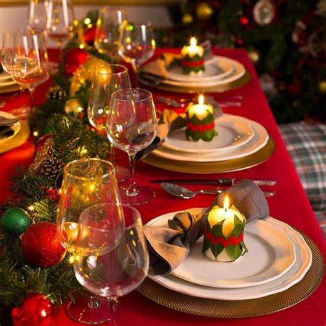 1001 variantes ingénieuses de la déco de table pour Noël