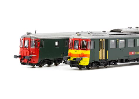 Piko 94163 SBB RBe 4 4 Seetal Triebwagen BDt grün rot sound