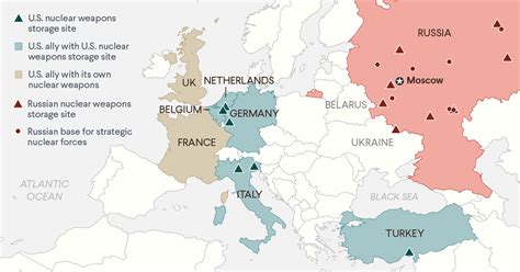 Nuclear Weapons In Europe Mapping U S And Russian Deployments