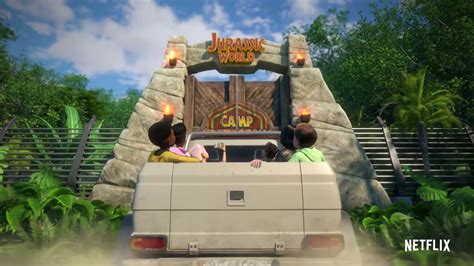 Camp Cretaceous Main Gates (Film Universe) - Jurassic Outpost Encyclopedia