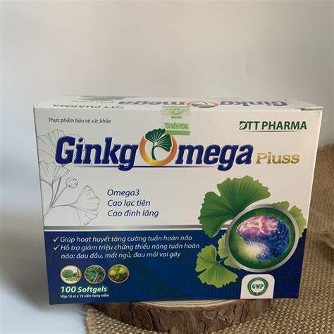 Ginko Omega Pluss BRAIN NUTRITION HOT BLOOD Enhances Memory And