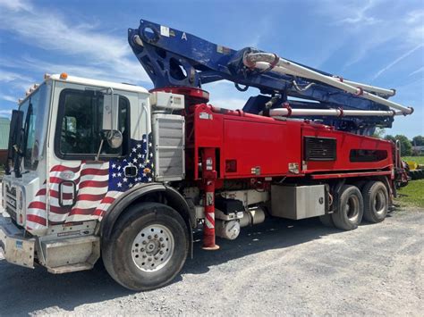 Sold M Putzmeister On Mack Global Concrete Pumps