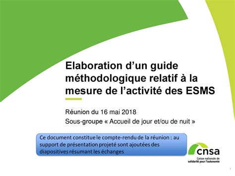 Elaboration dun guide méthodologique relatif à la mesure de lactivité