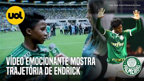 PALMEIRAS RELEMBRA TRAJETÓRIA DE ENDRICK EM VÍDEO EMOCIONANTE YouTube