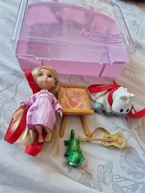 DISNEY ANIMATORS COLLECTION Mini Doll Playset Rapunzel From Tangled