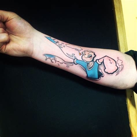 Popeye Tattoos Designs, Ideas and Meaning Tattoos For You - HD Tattoo Design Ideas