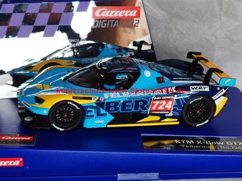 Carrera Digital 132 31075 KTM X BOW GTX Felbermayr No 724 SlotcarUSA