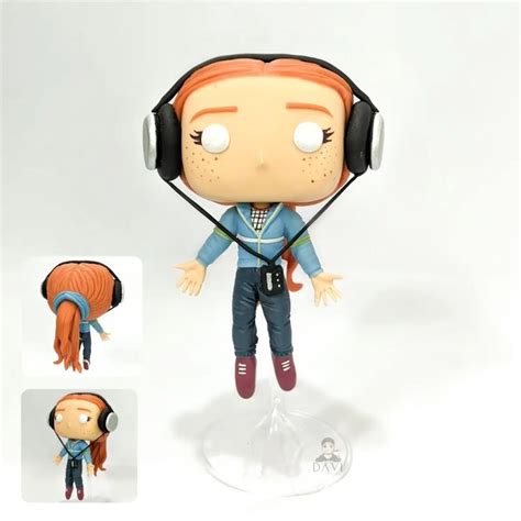 Funko Pop Biscuit Personalizado Max Mayfield Strange Things Shopee Brasil