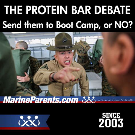 Protein Bars In Boot Camp