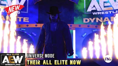 Aew Universe Mode 🔥 Wwe 2k22 Universe Mode Interactive Youtube