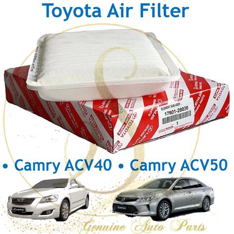 100 Original Toyota Engine Air Filter Camry ACV40 ACV50 ASV50 2 0 2