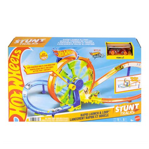 Hot Wheels Wyścigowa Turbo Pętla Zestaw Mattel