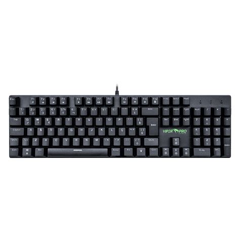 Teclado Gamer Mecânico RGB Switch Red USB Preto ABNT2 Mamba | Viper Pro