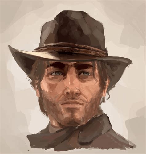 Drawing Of Arthur I Did ~3hrs Procreate Rreddeadredemption