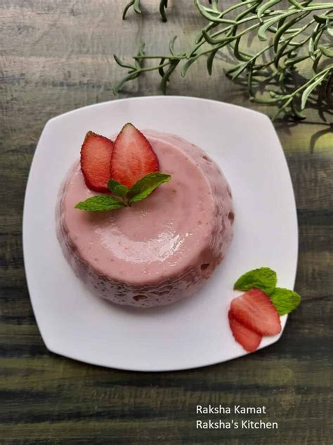 Strawberry Pudding Rakshas Kitchen