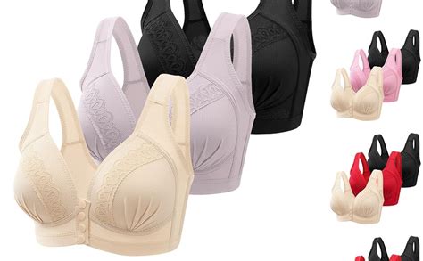 pcs front fastening bras  women uk  wired sports bras women high