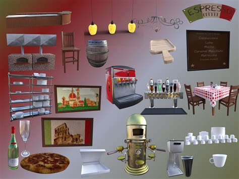 FG Pizzeria | Daz 3D