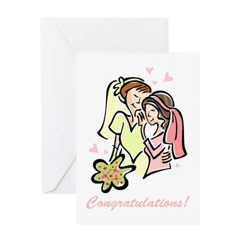 Congratulations 1 Greeting Card Congratulations Gay Wedding 1 Greeting