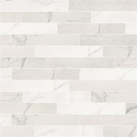 Italgraniti Marble Experience Statuario Lux Listello Mix X Cm