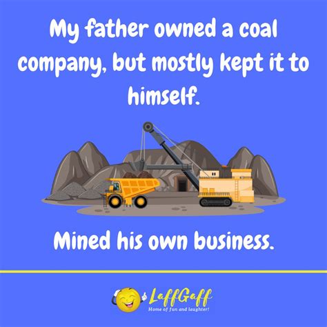 Funny Coal Company Joke Laffgaff Home Of Laughter