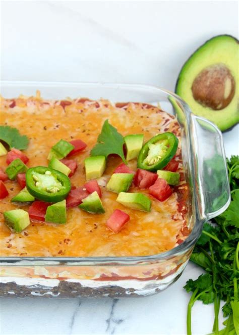 Layered Mexican Dip Recipe The Collins Cookbook