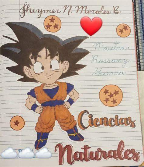 Portada De Cuaderno Dragon Ball