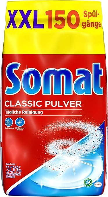 Somat Classic Sp Lmaschinen Pulver F R T Gliche Reinigung Er Pack