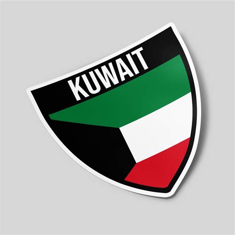 Kuwait Shield Flag Gostickme