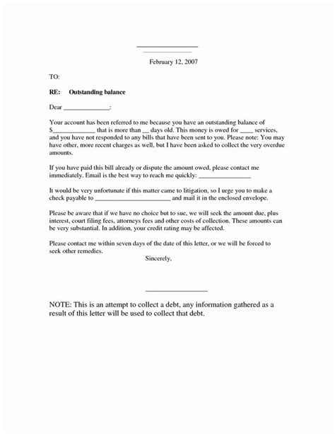 Demand Letter Template For Money Owed Awesome Demand Letter Template