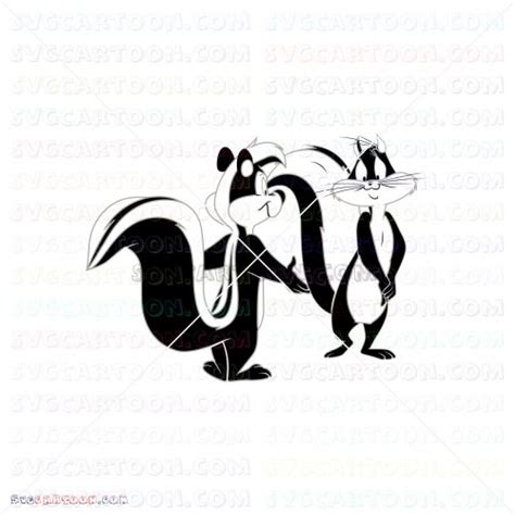 Pepe Le Pew 017 Svg Dxf Eps Pdf Png