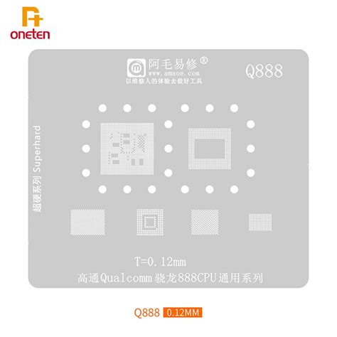 Amaoe BGA Reballing Stencil MI7 For MSM8953 B01 MSM8917 CPU 45 OFF