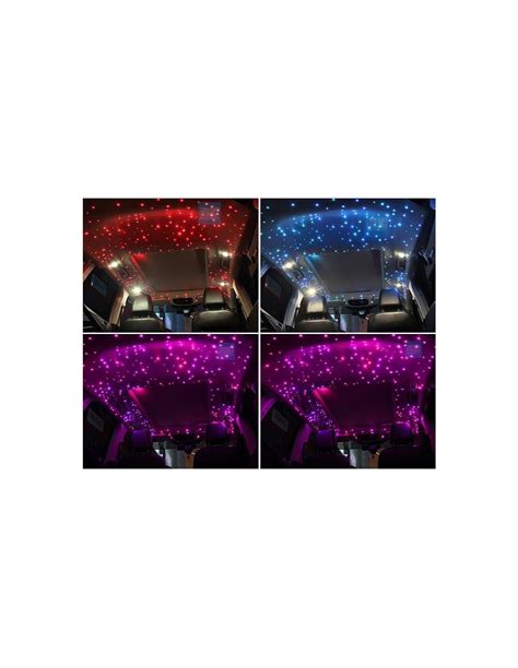 Kit Fibra Optica Plafon Instelat Auto Rgb W Fire M Mm Cu