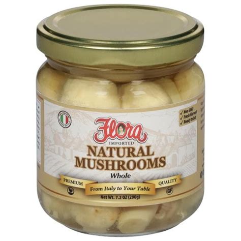 Flora Mushrooms Natural Whole Publix Super Markets