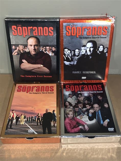 The Sopranos DVD Box Set Season 1 2 3 4 HBO EBay