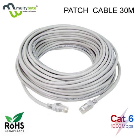 Patch Cable Cat 6e 30 Mtr At Rs 221 Piece Cat 6 Utp Cable In New Delhi Id 2849179269173